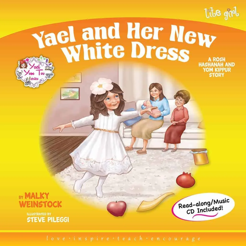 YAEL AND HER NEW WHITE DRESS