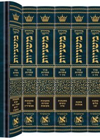 The Ryzman Edition Hebrew Mishnah Complete 27 volume Set