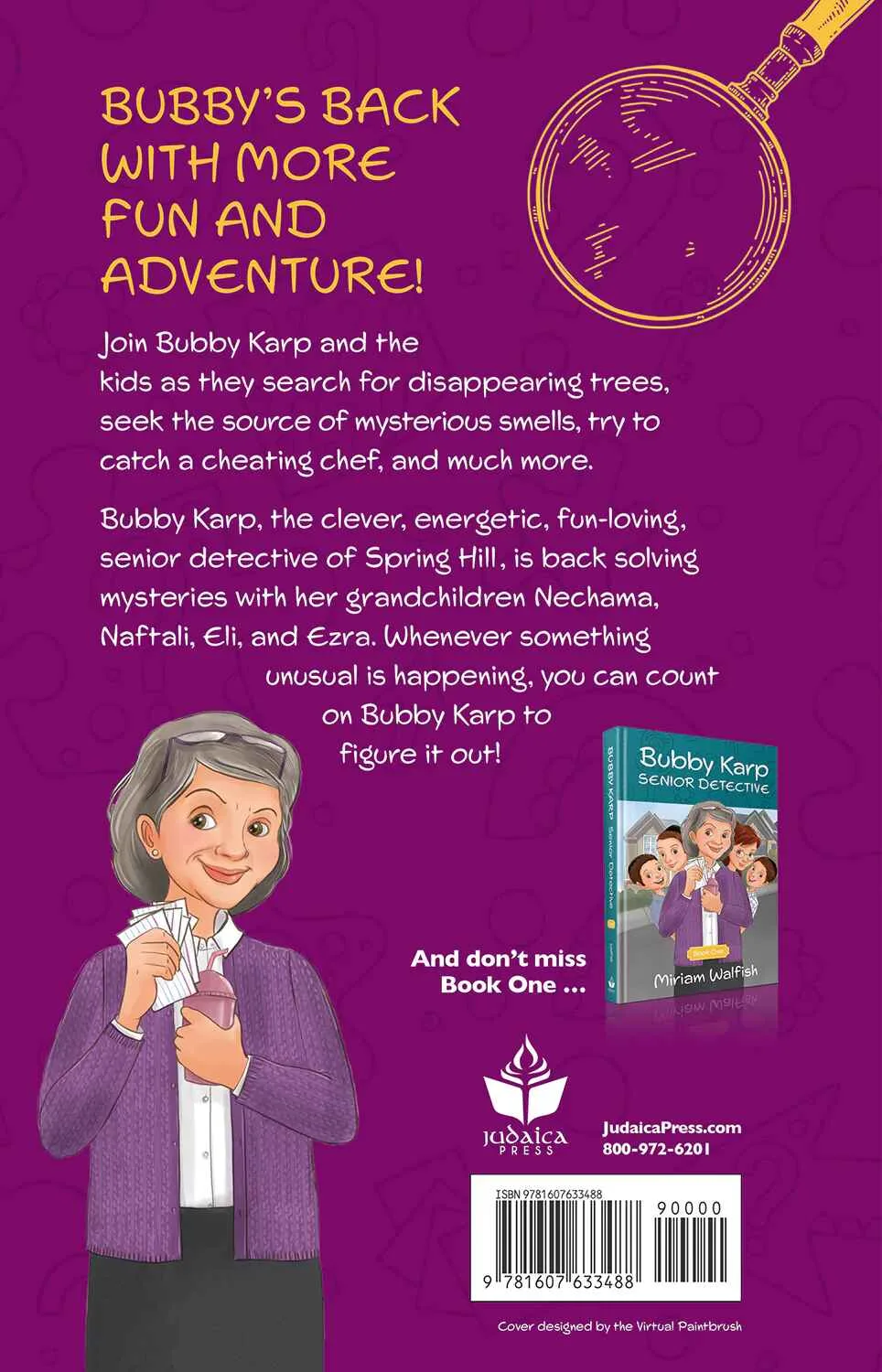 Bubby Karp, Senior Detective -- Book 2