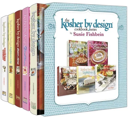 Kosher by Design Cookbook Series Slipcase Set