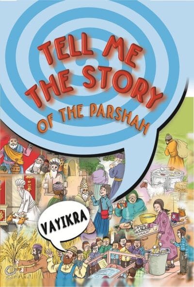 Tell Me the Story of the Parsha - 5 Volume Set Plastic Pages