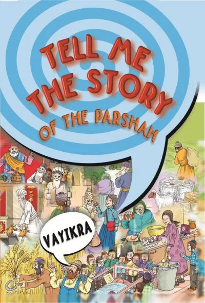 Tell Me the Story of the Parsha - 5 Volume Set Plastic Pages
