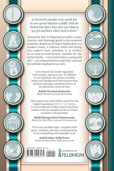 Around the Year in Halachah
