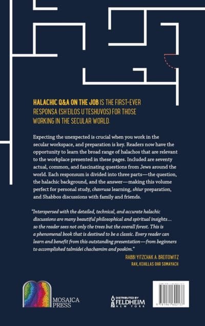 Halachic Q&A on the Job