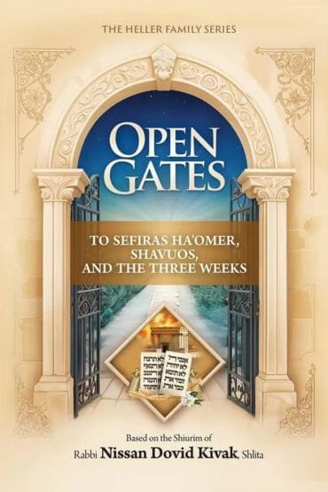 Open Gates To Sefiras Ha'omer, Shavuos, and the Three Weeks
