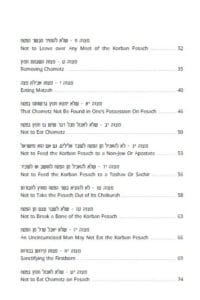 Badei HaMitzvos, Volume 1