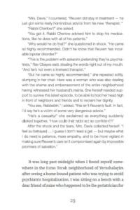 Stories & Halachah from the Psychiatrist's Couch
