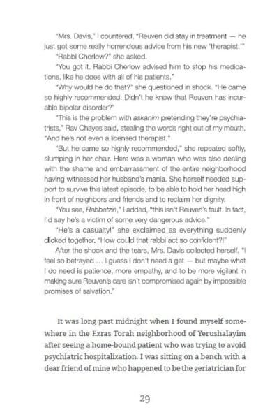 Stories & Halachah from the Psychiatrist's Couch