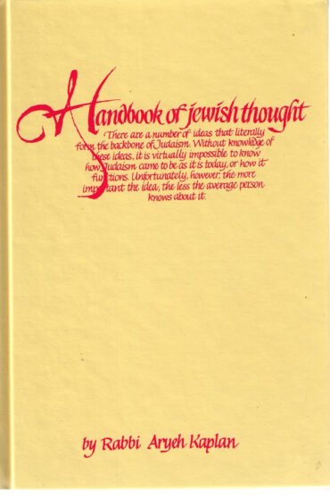 The Handbook of Jewish Thought, vol 1