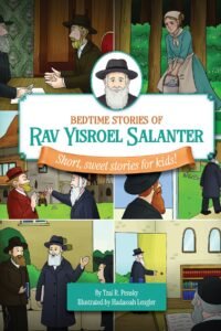 Book cover for Bedtime Stories of Rav Yisroel Salanter.