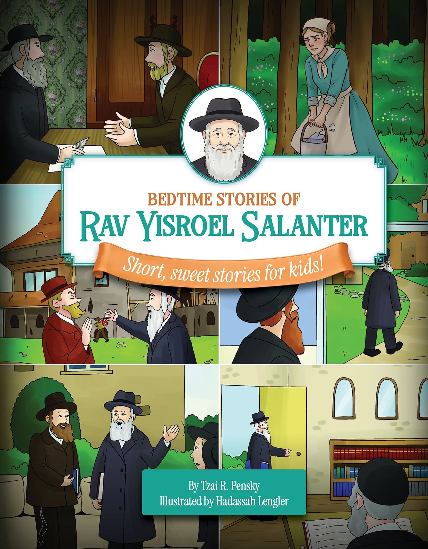 Book cover for Bedtime Stories of Rav Yisroel Salanter.