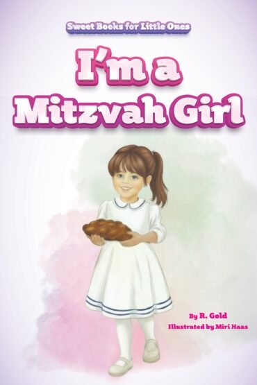 Children's book cover titled 'I'm a Mitzvah Girl'.