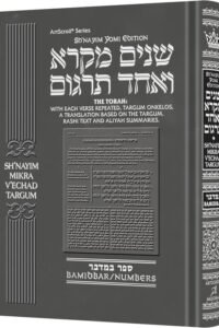 ArtScroll Torah: Bamidbar/Numbers, Sh'nayim Mikra V'Echad Targum edition.
