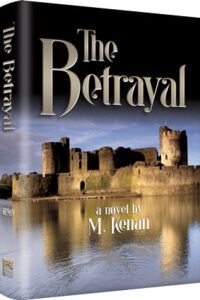 Book cover for The Betrayal featuring a stone castle.