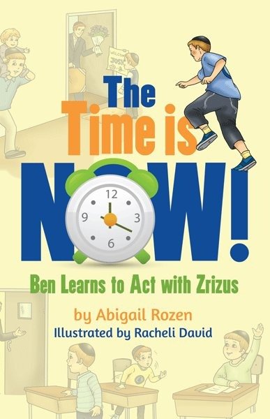 Book cover for 'The Time is NOW!' featuring energetic children.