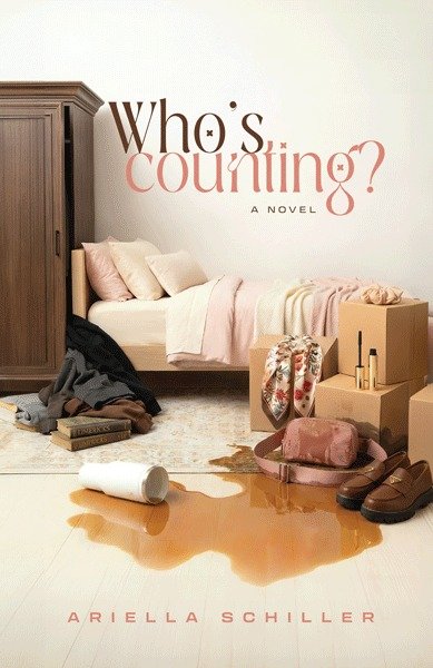 Book cover for 'Who's Counting?' depicting a messy room.