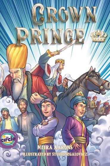 Book cover for Crown Prince featuring various illustrated historical characters.