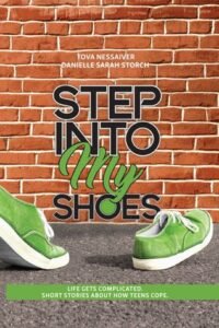 Book cover featuring green sneakers against a brick wall.